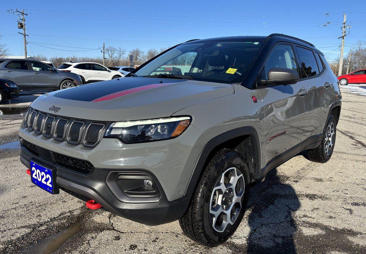 Used 2022 Jeep Compass Trailhawk Elite for sale in Essex, ON