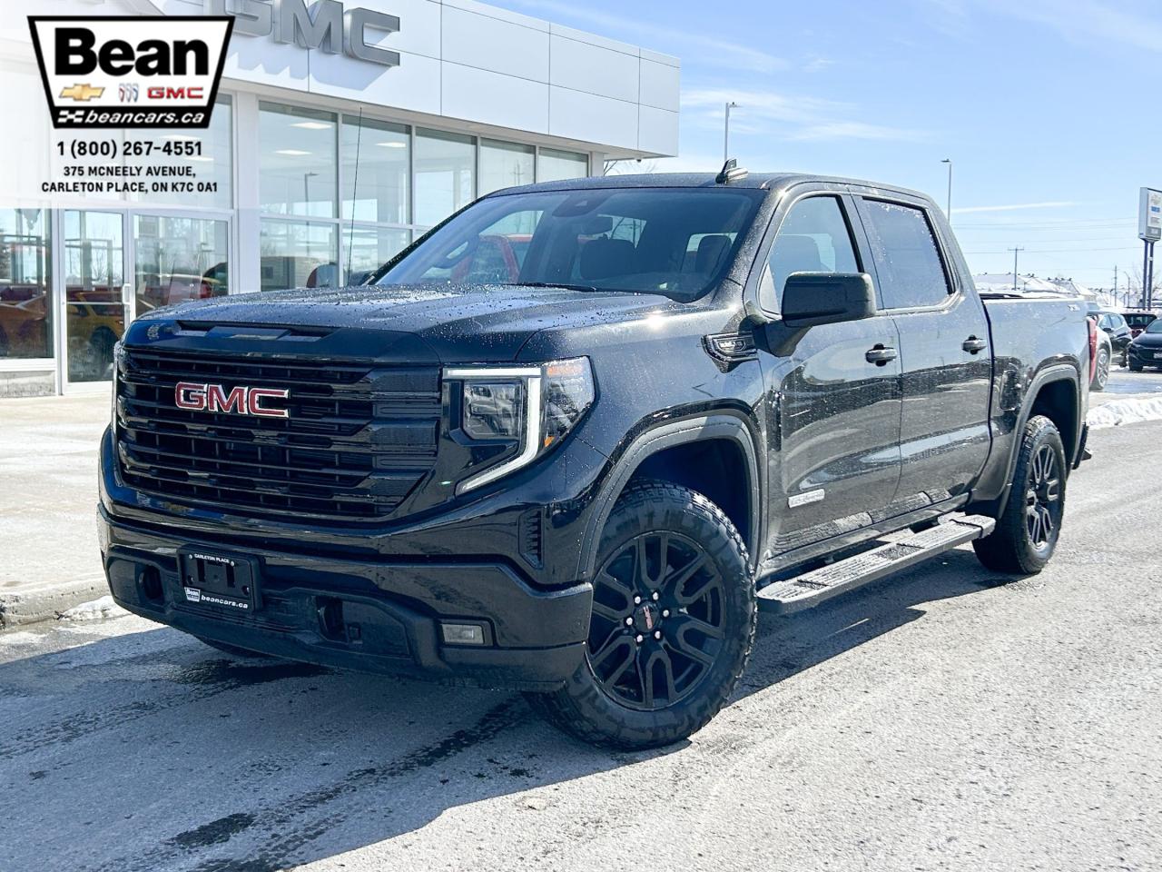 New 2025 GMC Sierra 1500 Elevation 5.3L V8 WITH REMOTE START/ENTRY, HEATED SEATS, HEATED STEERING WHEEL, ADAPTIVE CRUISE CONTROL, HD SURROUND VISION for sale in Carleton Place, ON