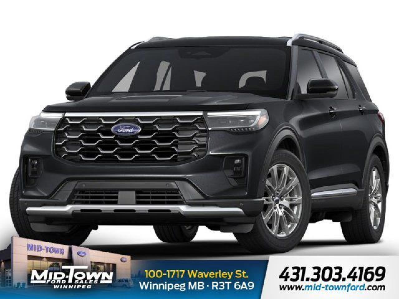 New 2025 Ford Explorer ST | Adaptive Cruise | Heated Seats for sale in Winnipeg, MB