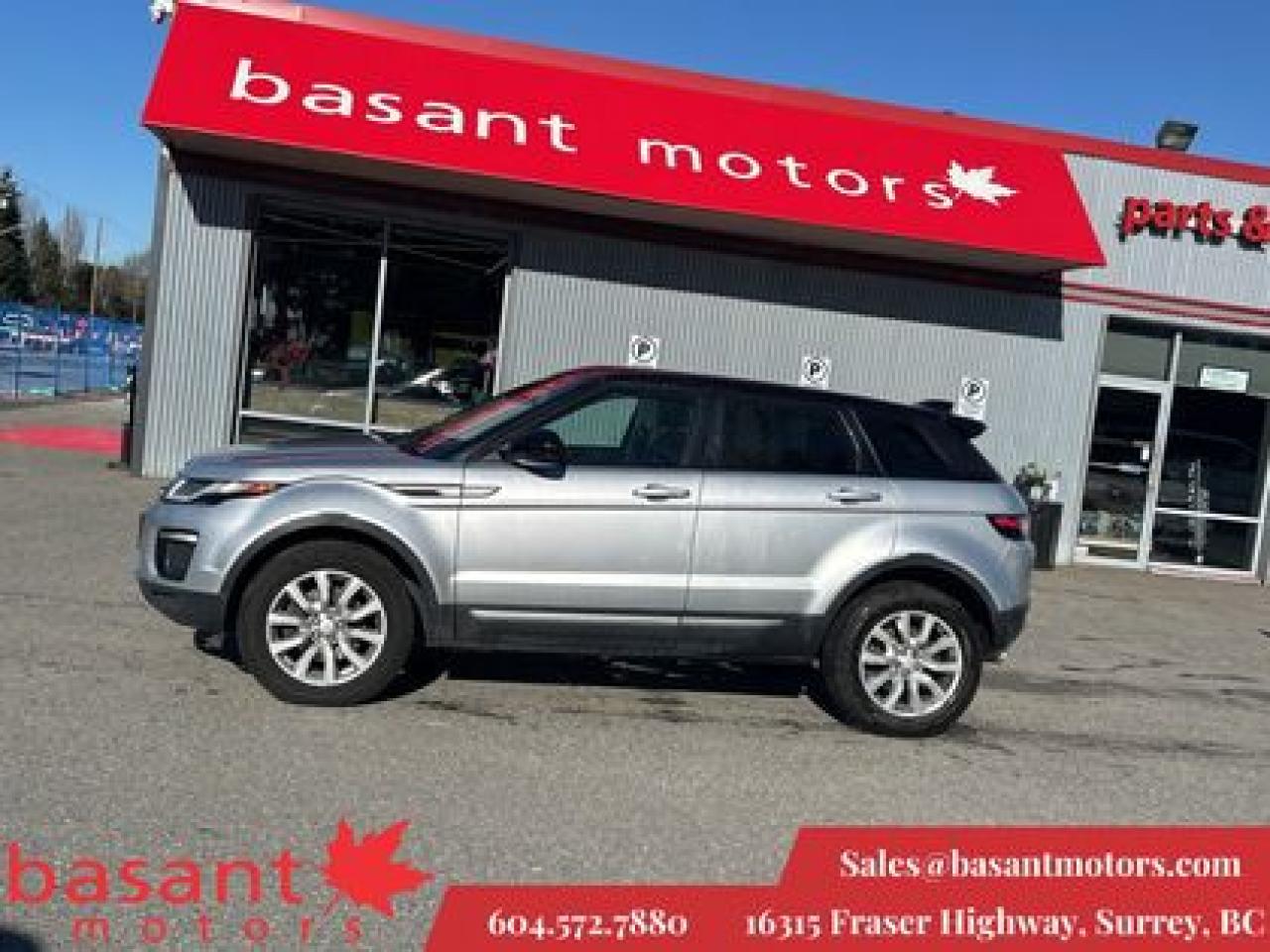 Used 2018 Land Rover Evoque SE, Low Kms, Backup Cam, Leather, Heated Seats! for sale in Surrey, BC