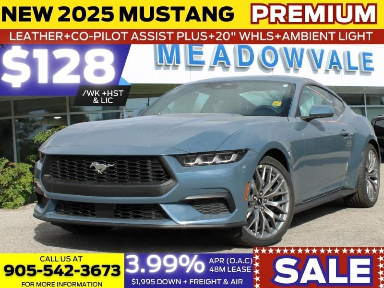 New 2025 Ford Mustang EcoBoost Premium Fastback for sale in Mississauga, ON