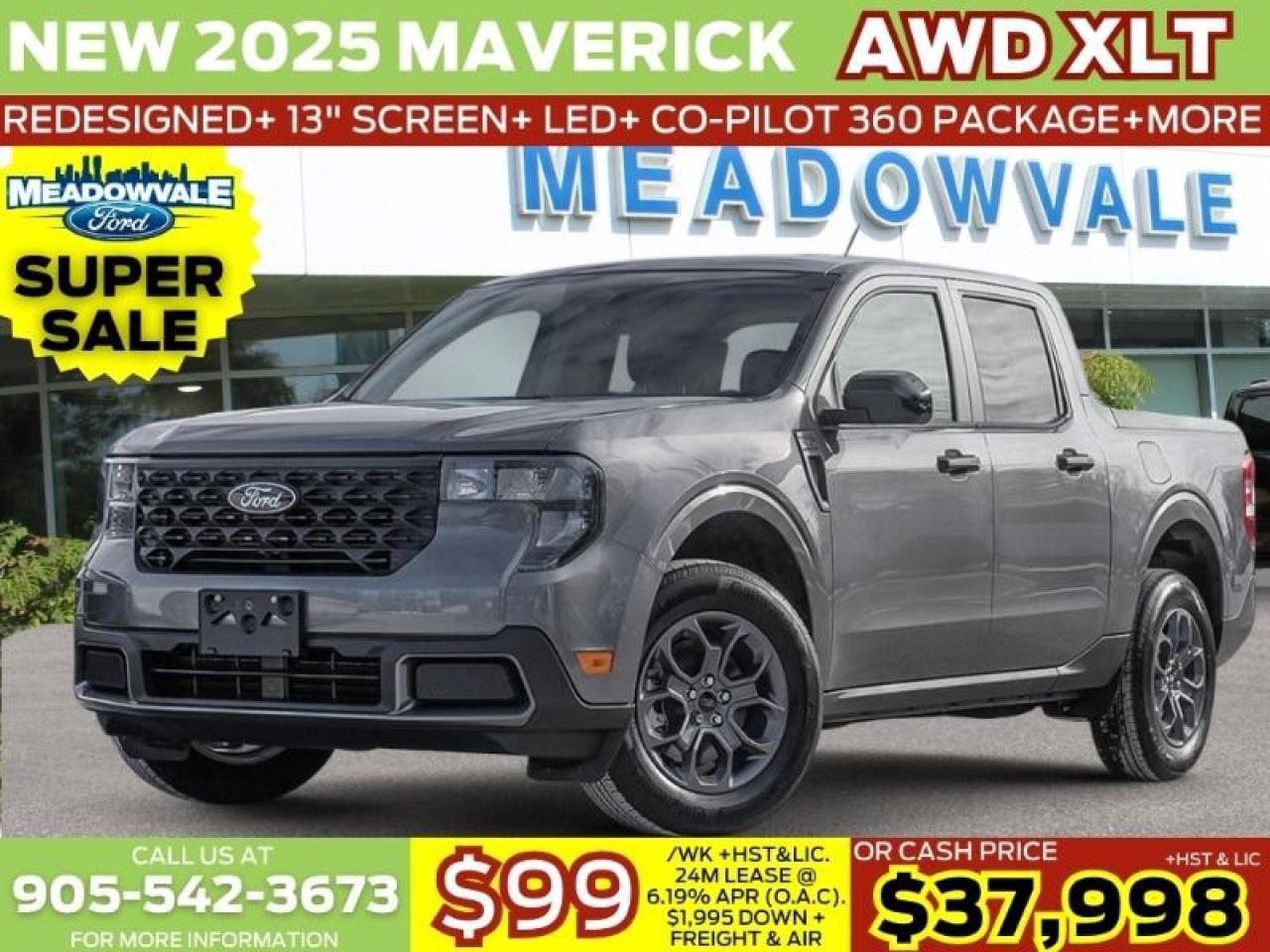 New 2025 Ford Maverick XLT for sale in Mississauga, ON