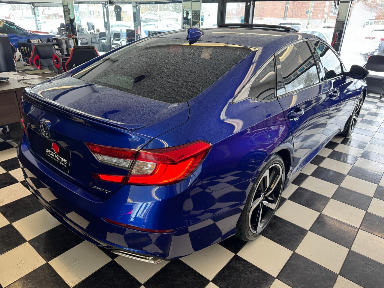 2018 Honda Accord SPORT 1.5T+New Tires+Roof+Lane Keep+CLEAN CARFAX - Photo #12