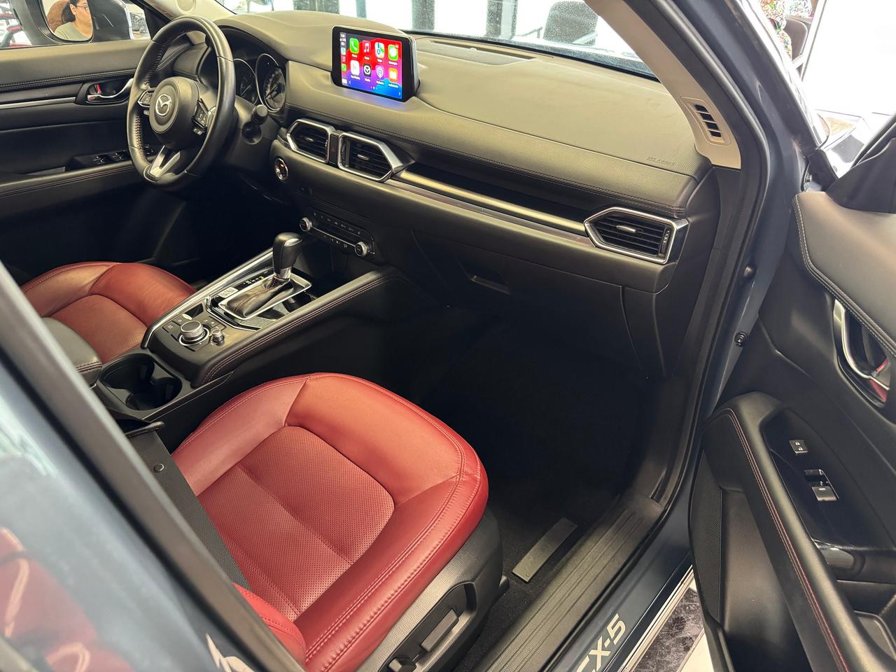 2021 Mazda CX-5 Kuro Edition+Red Leather+Roof+BSM+CLEAN CARFAX Photo