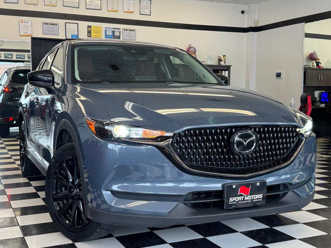 2021 Mazda CX-5 Kuro Edition+Red Leather+Roof+BSM+CLEAN CARFAX Photo