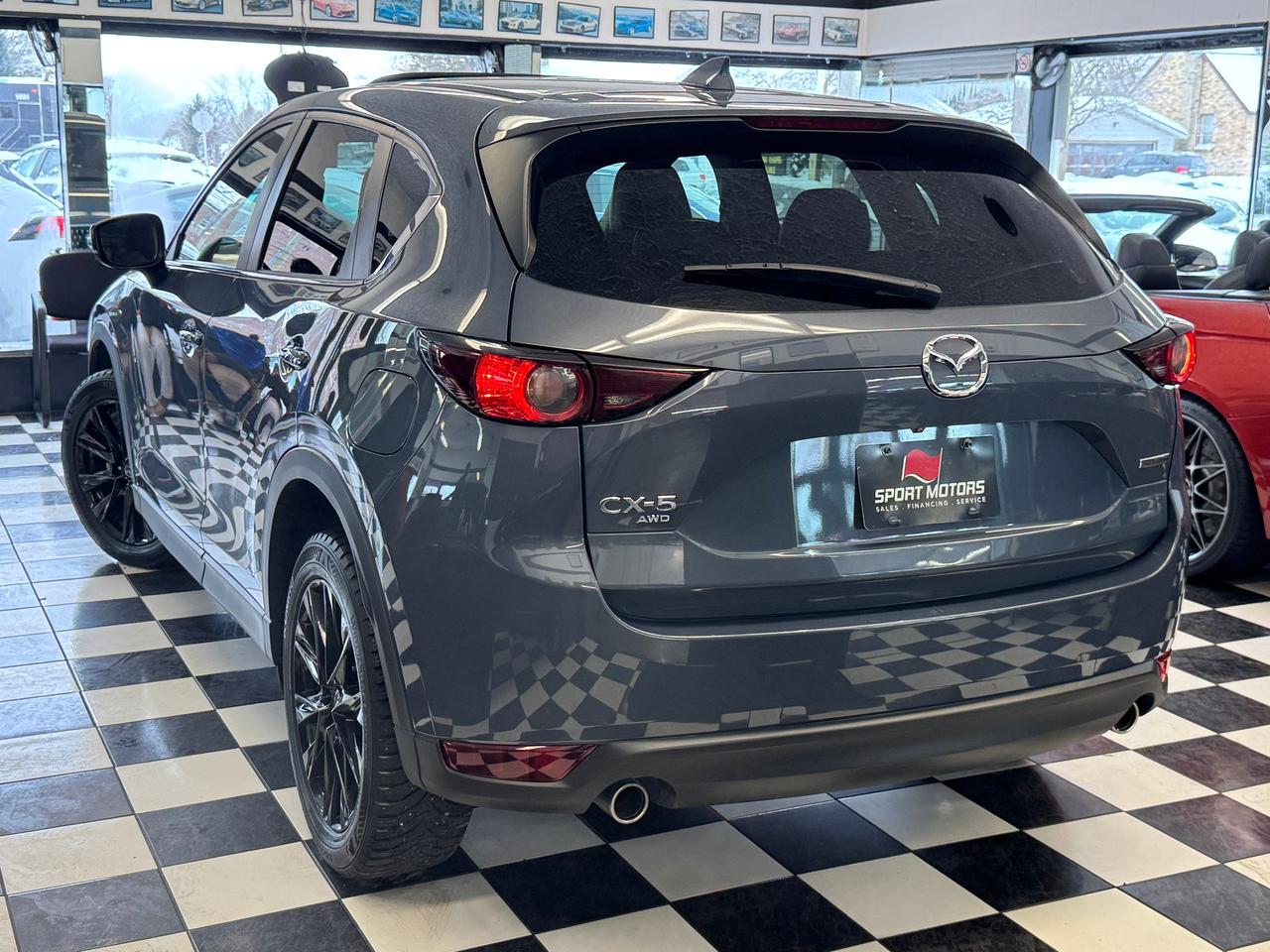 2021 Mazda CX-5 Kuro Edition+Red Leather+Roof+BSM+CLEAN CARFAX Photo