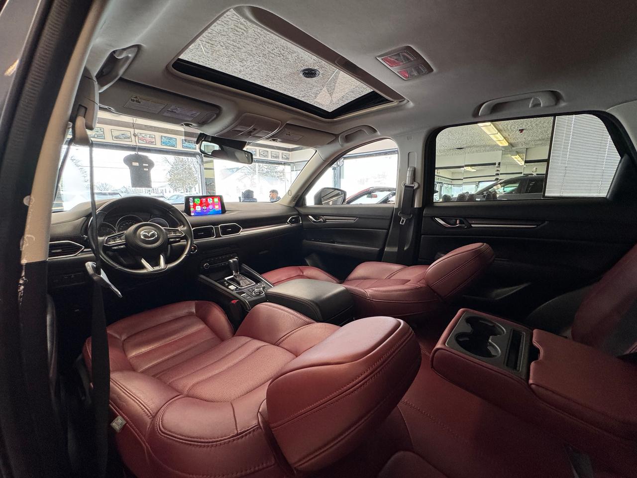 2021 Mazda CX-5 Kuro Edition+Red Leather+Roof+BSM+CLEAN CARFAX Photo
