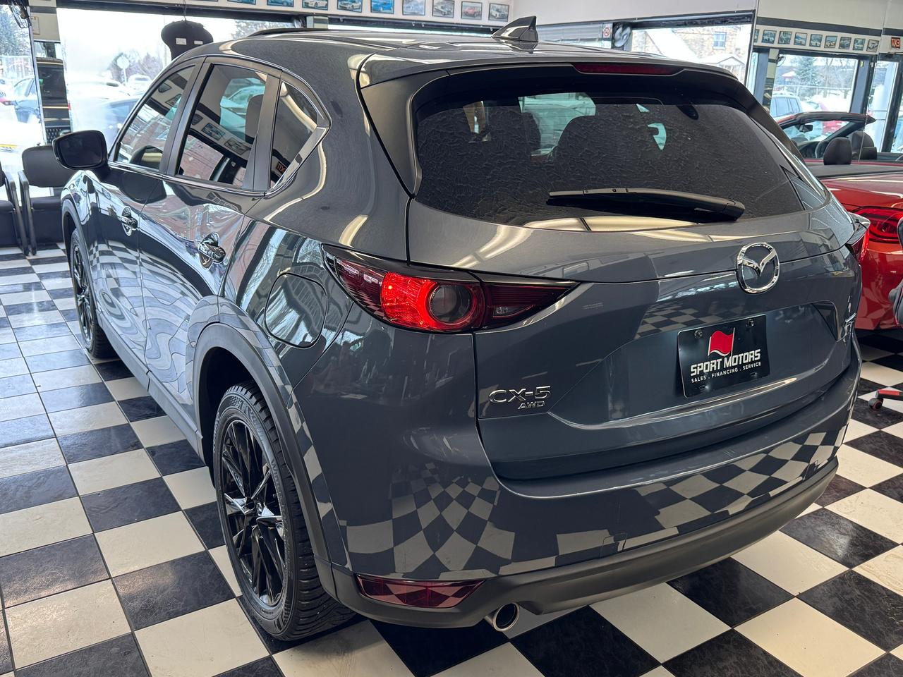 2021 Mazda CX-5 Kuro Edition+Red Leather+Roof+BSM+CLEAN CARFAX Photo