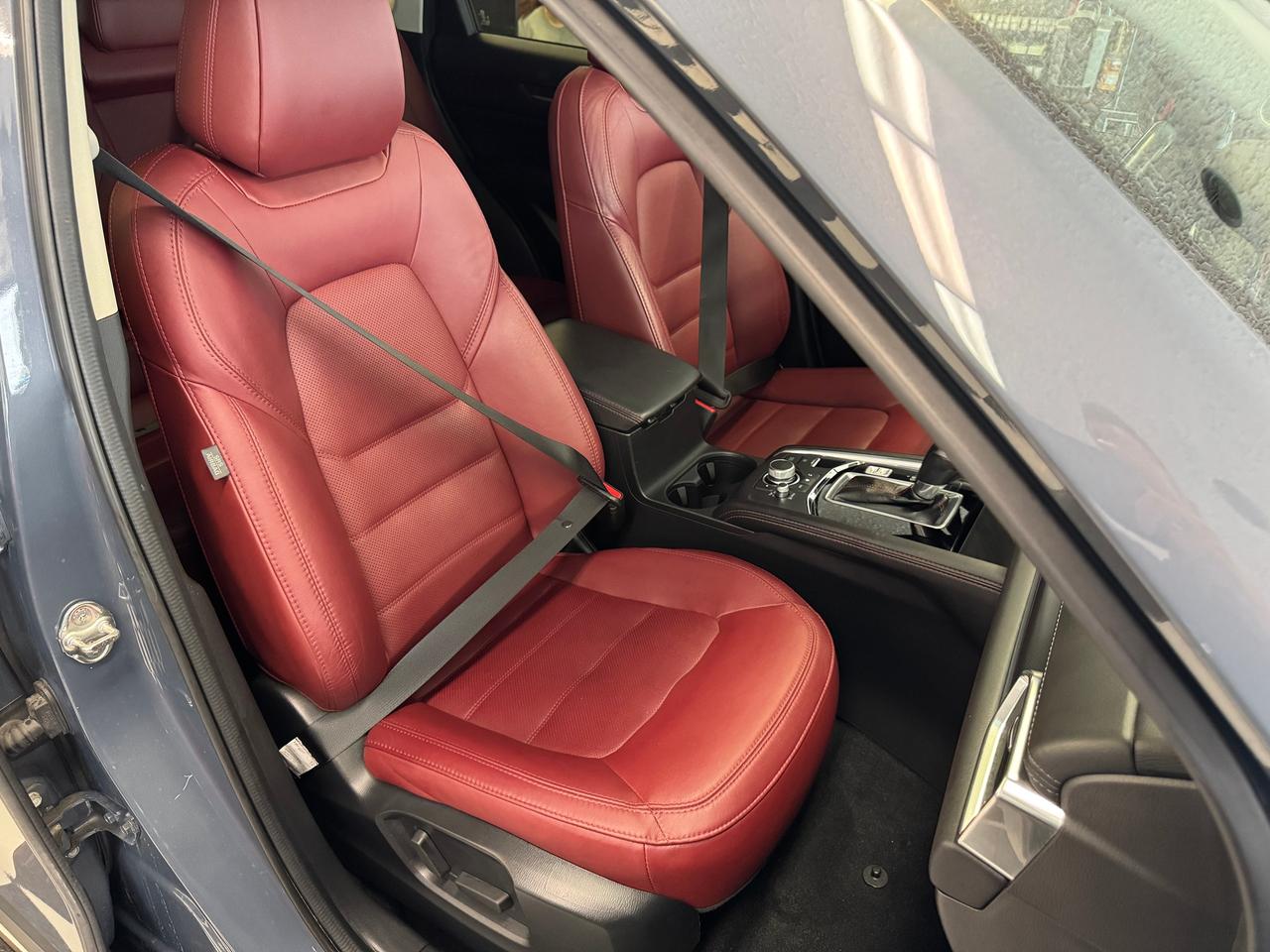 2021 Mazda CX-5 Kuro Edition+Red Leather+Roof+BSM+CLEAN CARFAX Photo