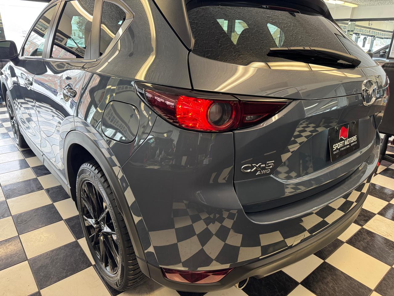2021 Mazda CX-5 Kuro Edition+Red Leather+Roof+BSM+CLEAN CARFAX Photo