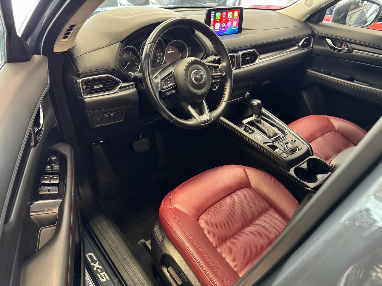 2021 Mazda CX-5 Kuro Edition+Red Leather+Roof+BSM+CLEAN CARFAX Photo