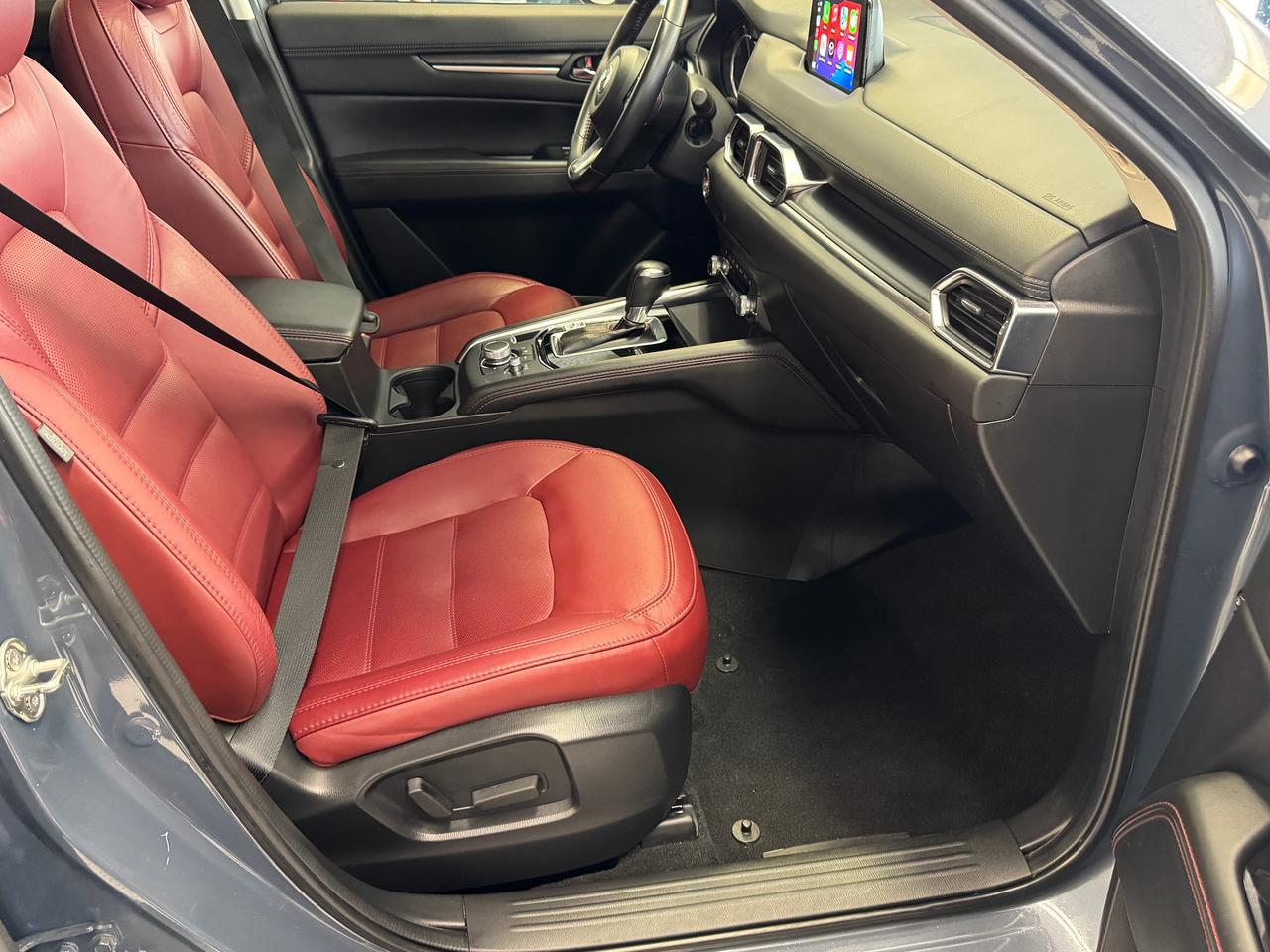 2021 Mazda CX-5 Kuro Edition+Red Leather+Roof+BSM+CLEAN CARFAX Photo