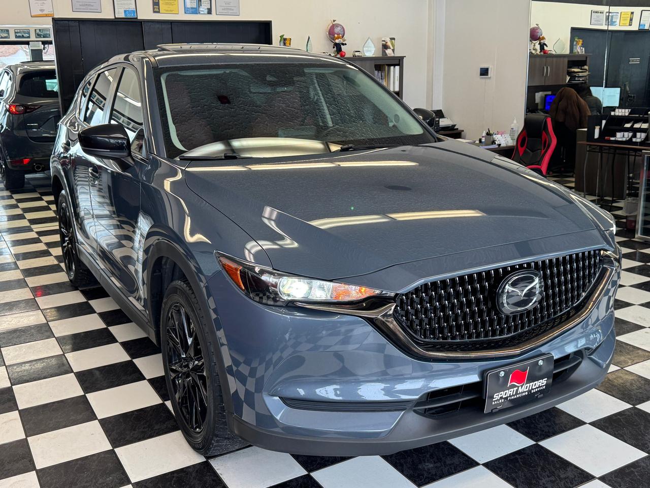 2021 Mazda CX-5 Kuro Edition+Red Leather+Roof+BSM+CLEAN CARFAX Photo