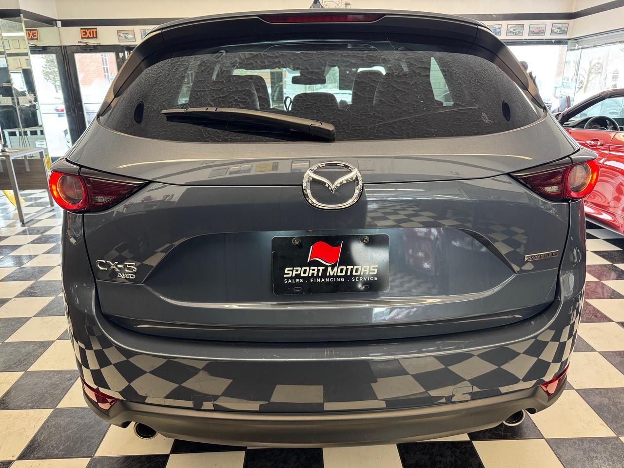 2021 Mazda CX-5 Kuro Edition+Red Leather+Roof+BSM+CLEAN CARFAX Photo