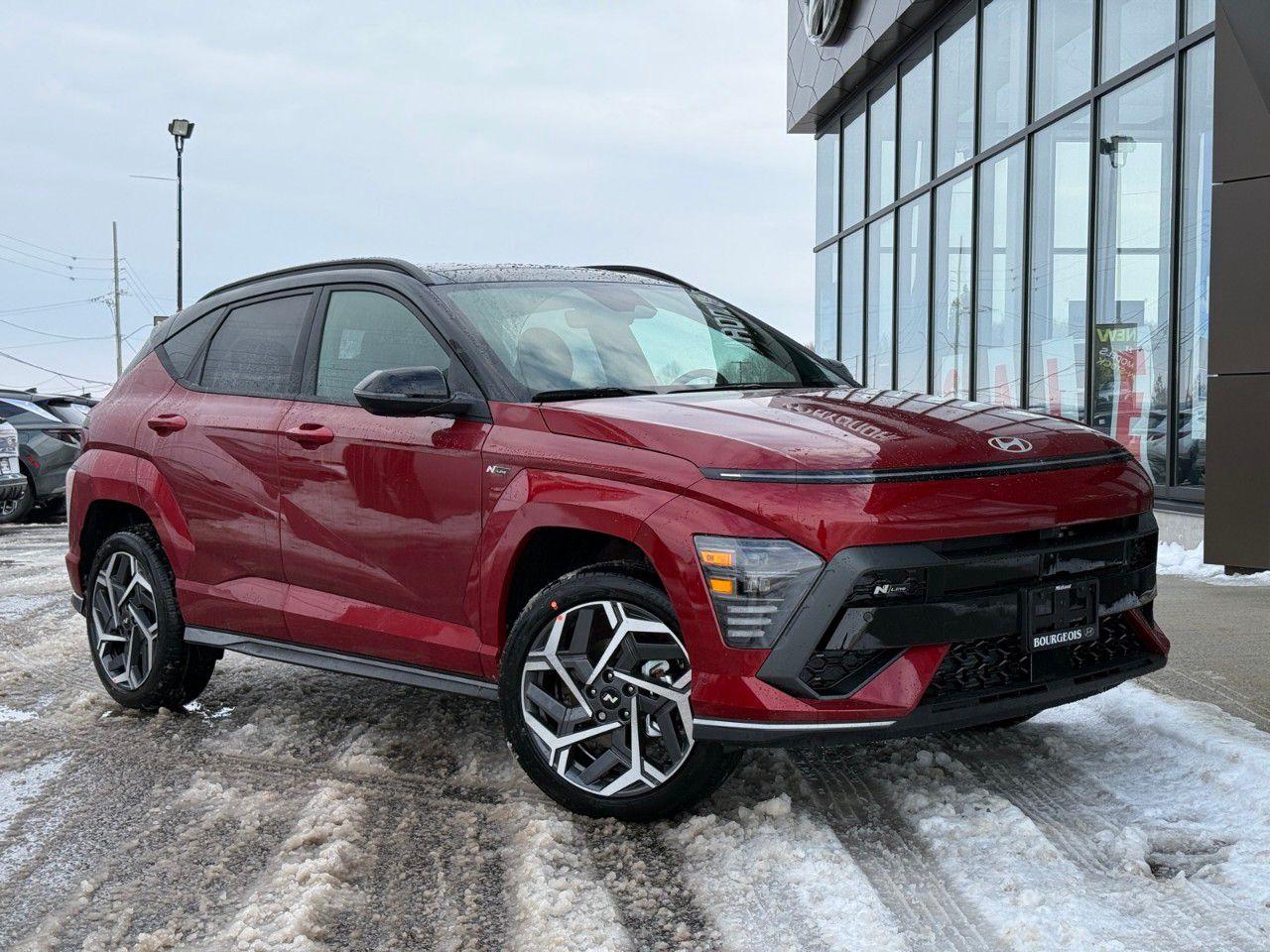 New 2025 Hyundai KONA 1.6T N Line Ultimate AWD w/Two-Tone Roof for sale in Midland, ON