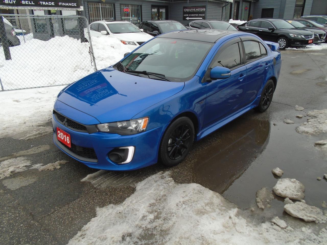 Used 2016 Mitsubishi Lancer SE/SUNROOF/ ALLOYS/ REAR CAM / REMOTE START /CLEAN for sale in Scarborough, ON