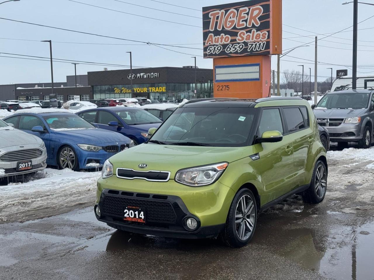 2014 Kia Soul SX, AUTO, ONLY 34,000KMS, LEATHER, LOADED, CERT - Photo #1