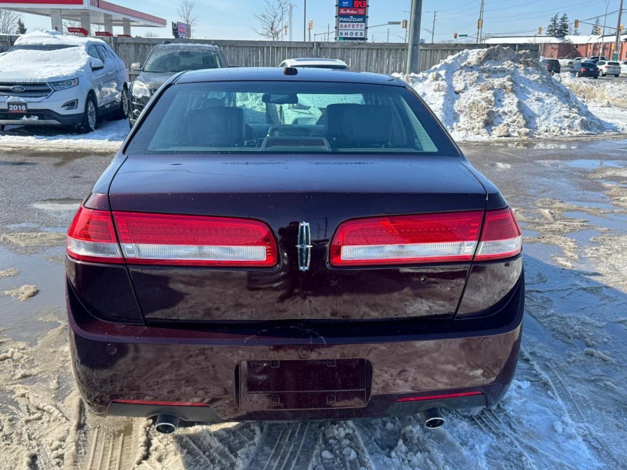 2011 Lincoln MKZ SEDAN, LOADED, ONLY 55,000KMS, CERTIFIED - Photo #4