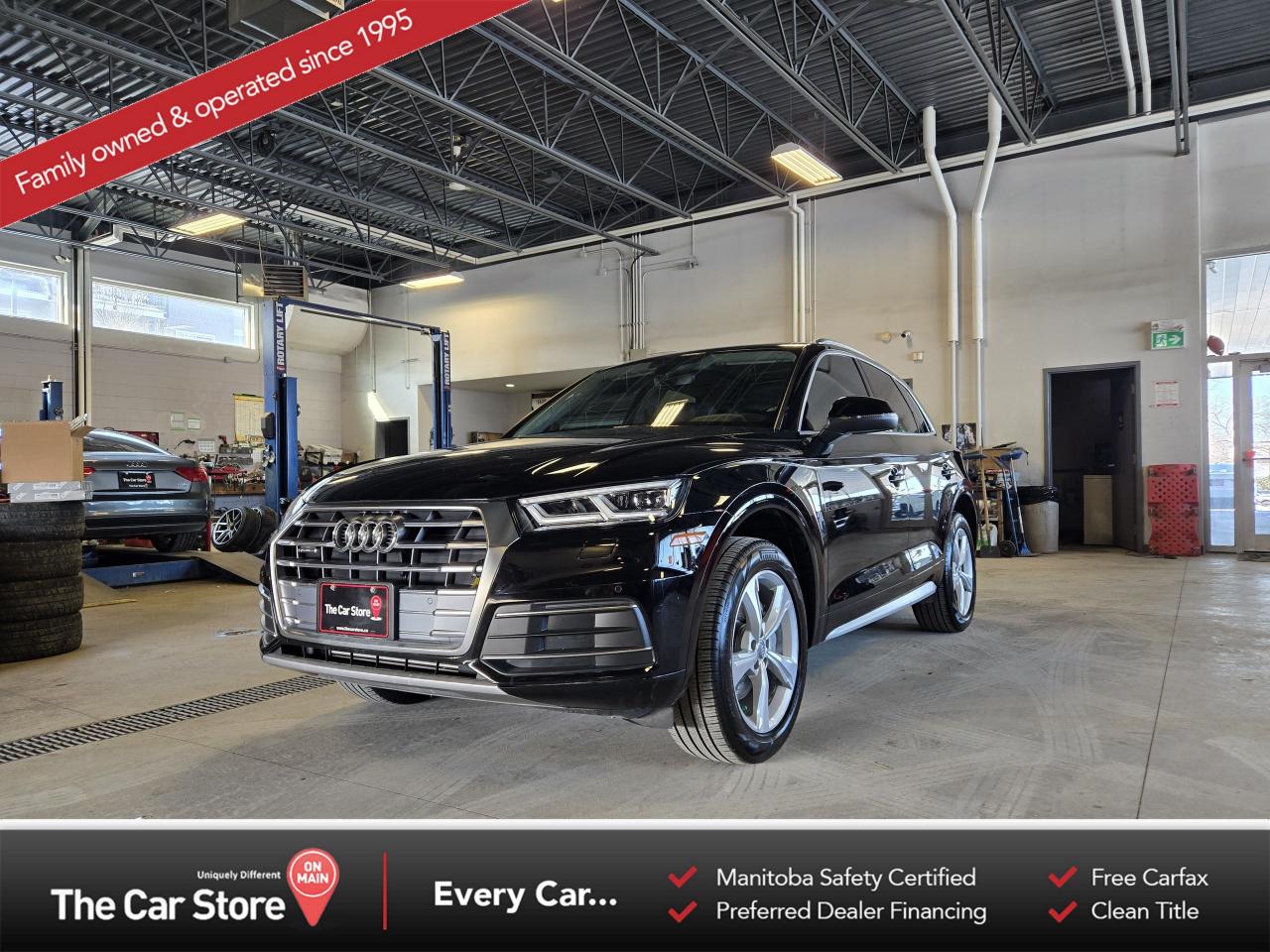 Used 2020 Audi Q5 Quattro| Sunroof/Carplay/Clean Title for sale in Winnipeg, MB