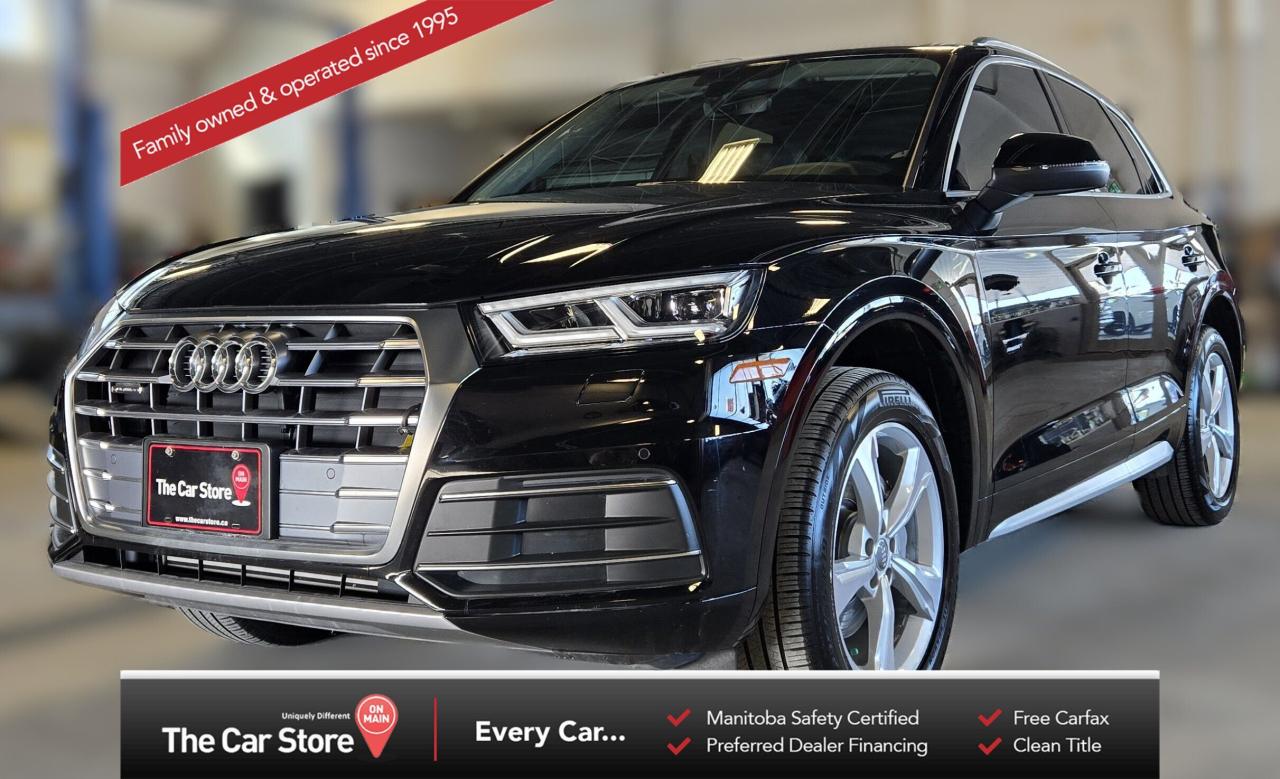 Used 2020 Audi Q5 Quattro| Sunroof/Carplay/Clean Title for sale in Winnipeg, MB