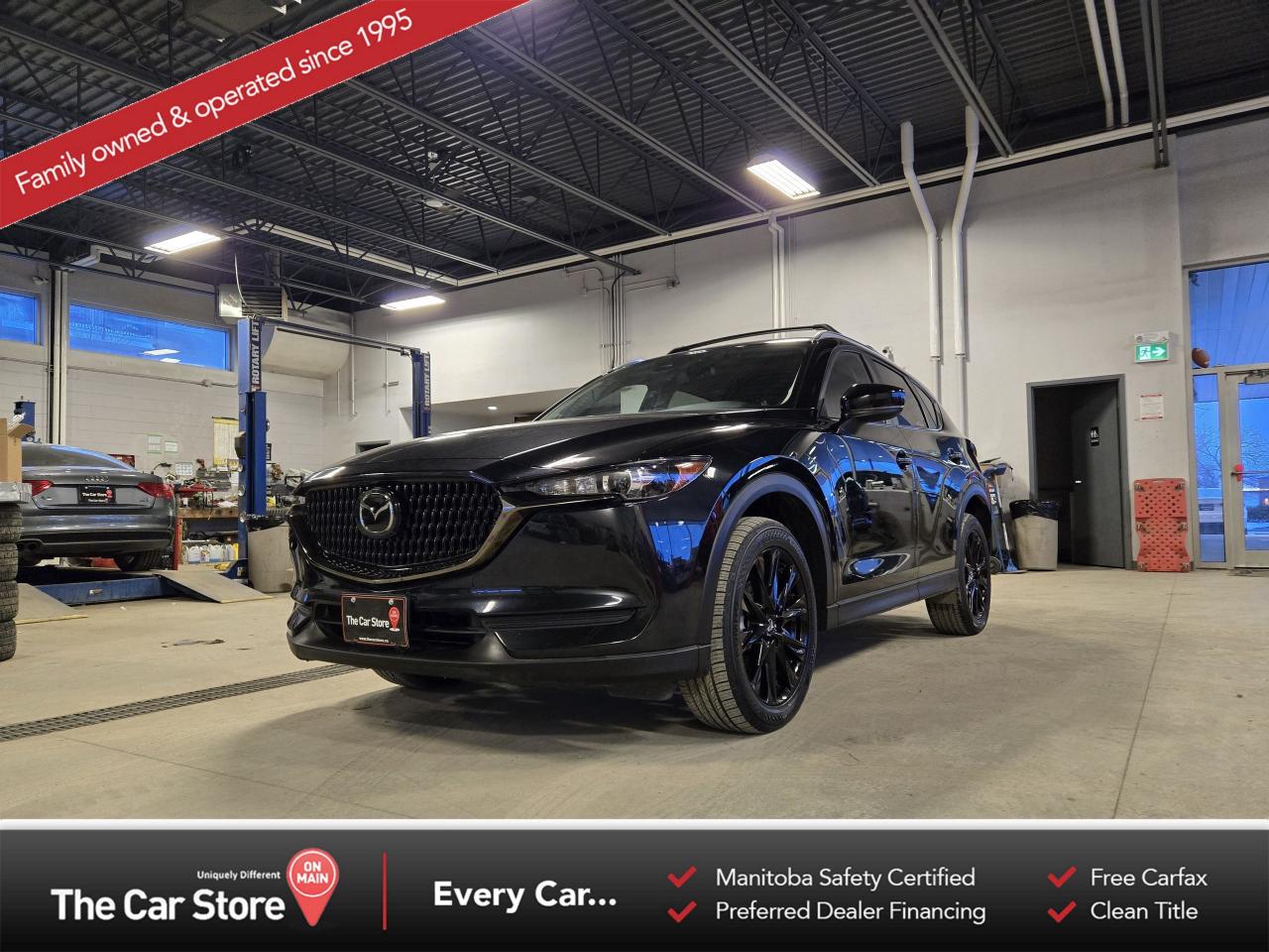 Used 2021 Mazda CX-5 GS KURO| Full Leather/Sunroof/1 Owner/ Clean Title for sale in Winnipeg, MB