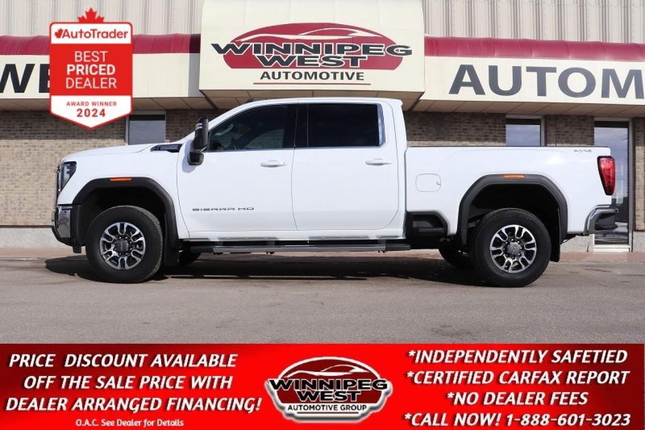 Used 2024 GMC Sierra 2500 HD CREW SLE PREMIUM EDITION 6.6L 4X4, LOADED & SHARP! for sale in Headingley, MB