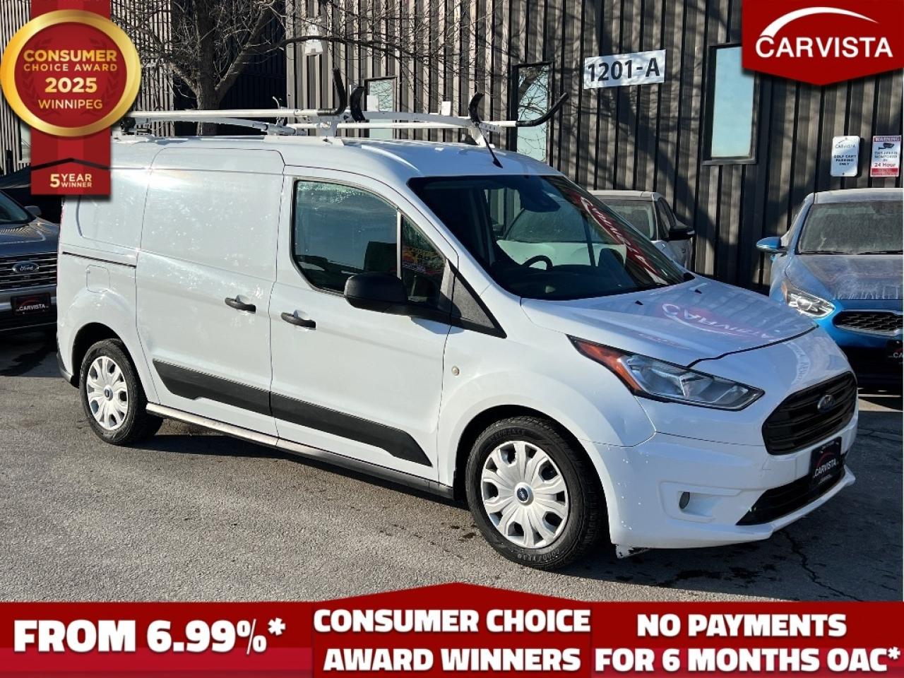 Used 2020 Ford Transit Connect Cargo Van XLT W/ RACKING - 1 OWNER/BLUETOOTH HANDSFREE - for sale in Winnipeg, MB