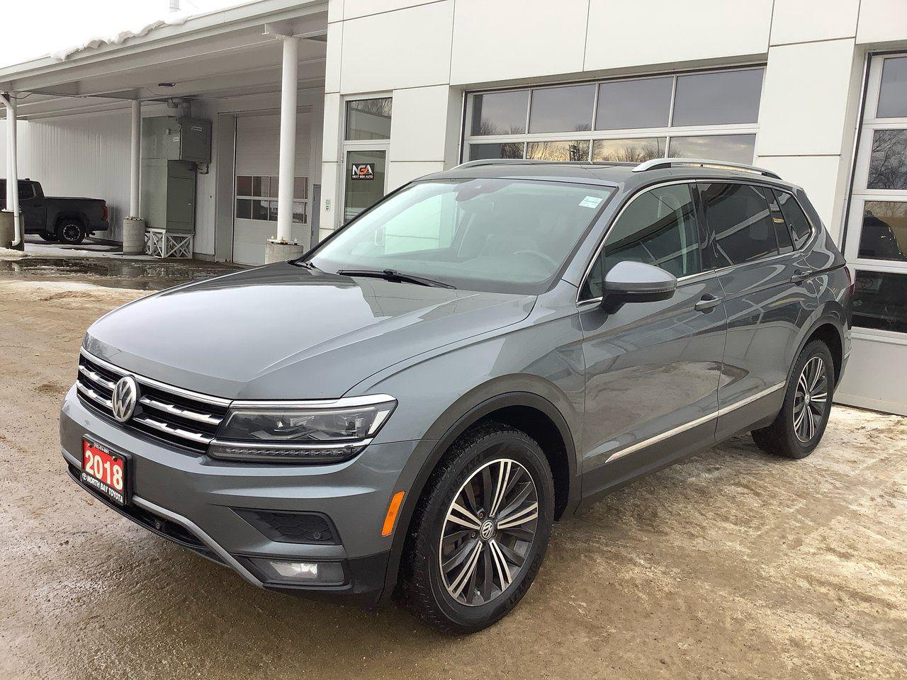 Used 2018 Volkswagen Tiguan PREIUM for sale in North Bay, ON