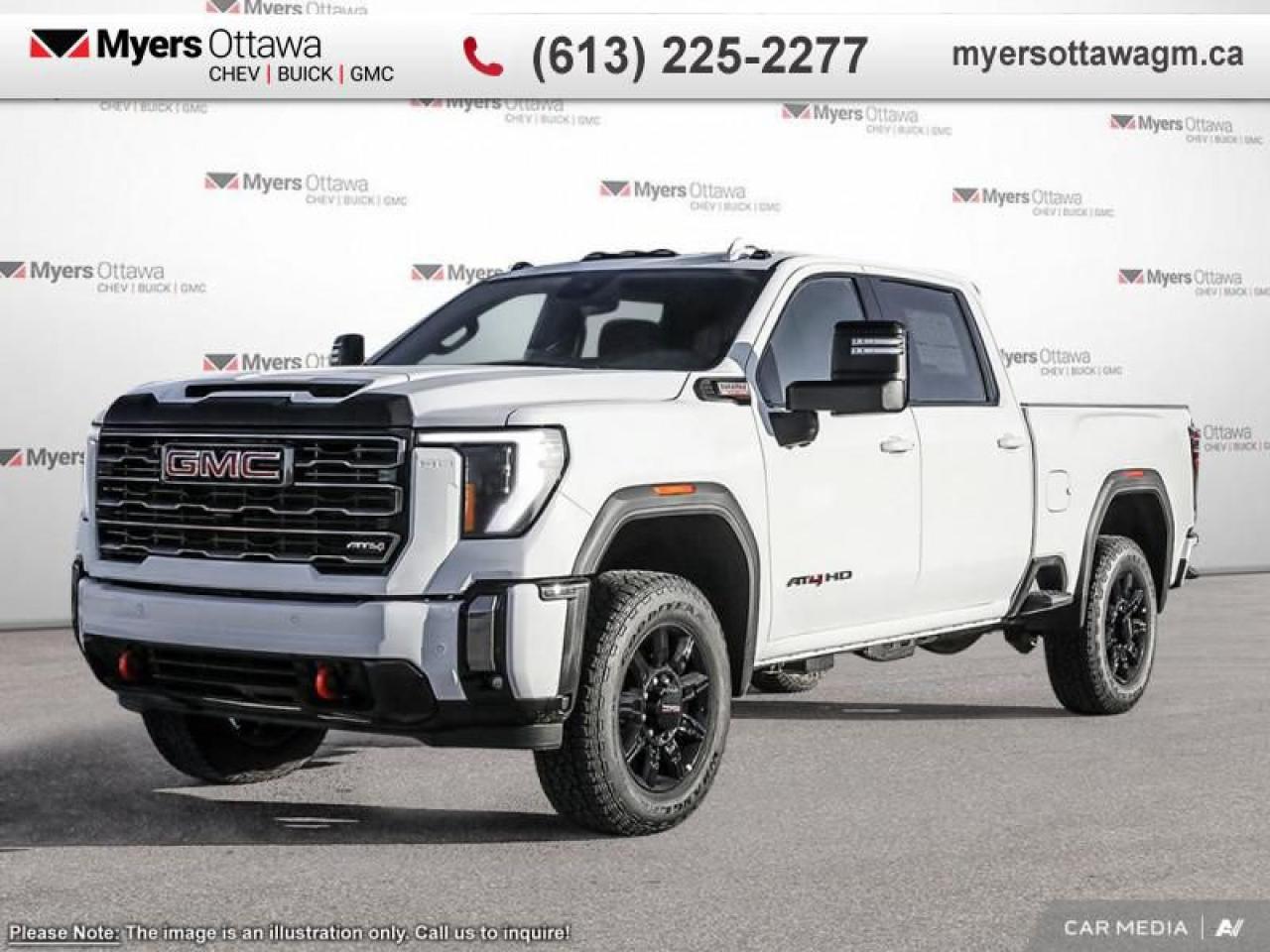 New 2025 GMC Sierra 2500 HD AT4  AT4, 2500, DURAMAX, TECH PACK, PREFERRED PACK for sale in Ottawa, ON