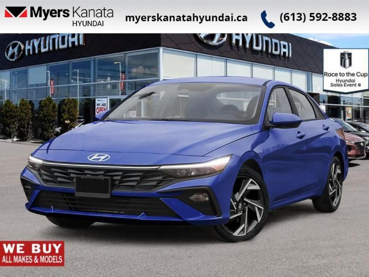 New 2025 Hyundai Elantra Preferred  - Remote Start - $98.58 /Wk for sale in Kanata, ON