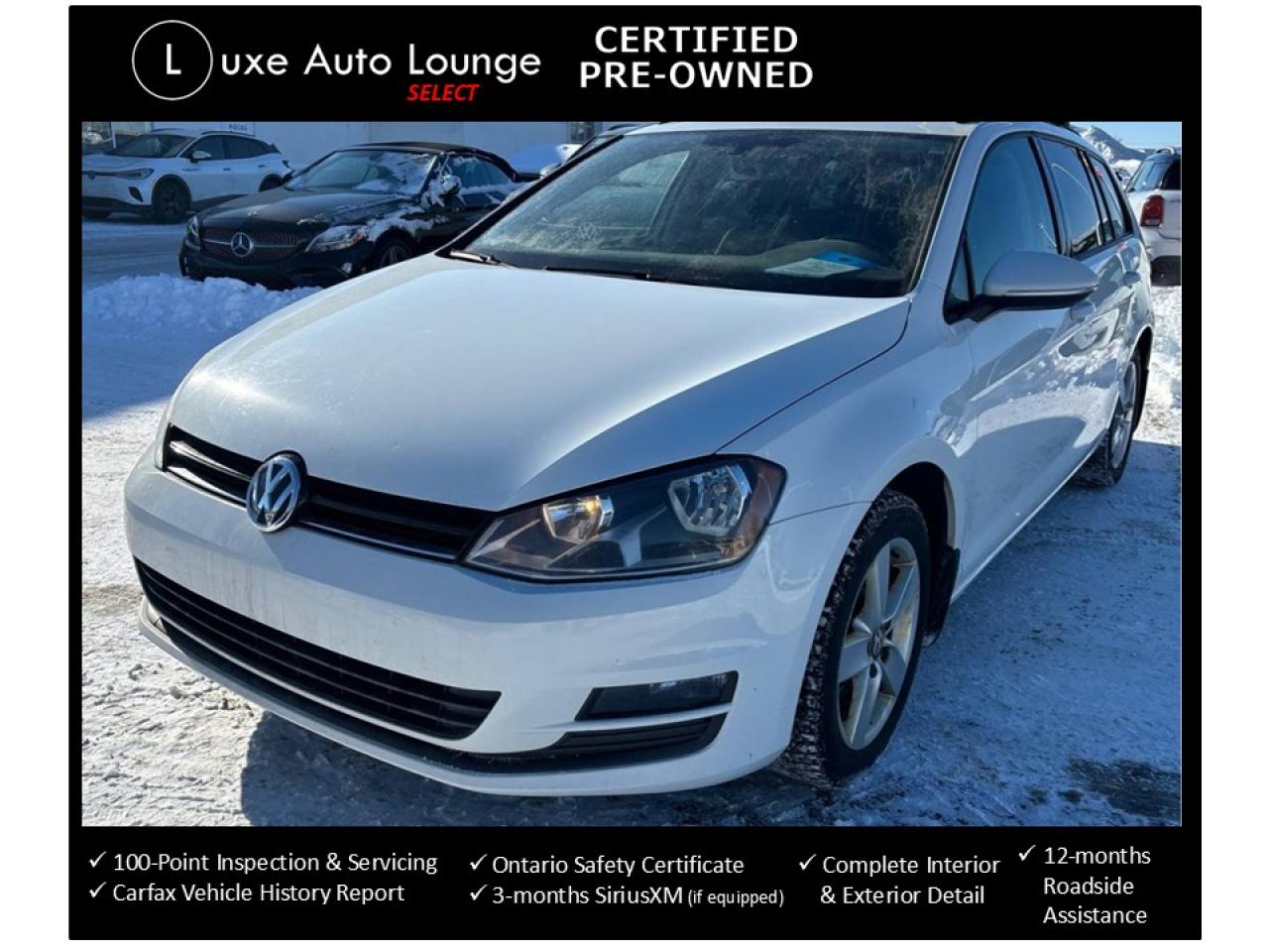 Used 2017 Volkswagen Golf SportWagen LOADED!! AUTO, LEATHER, PANO ROOF, HEATED SEATS!! for sale in Orleans, ON