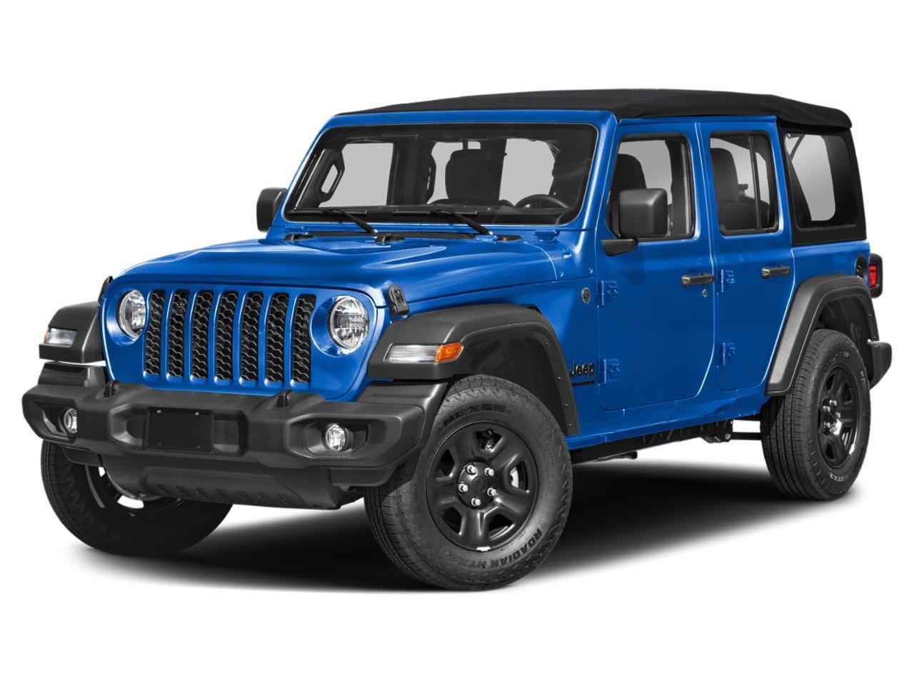 New 2025 Jeep Wrangler SAHARA 4DR | SAFETY GRP | LEATHER | 18