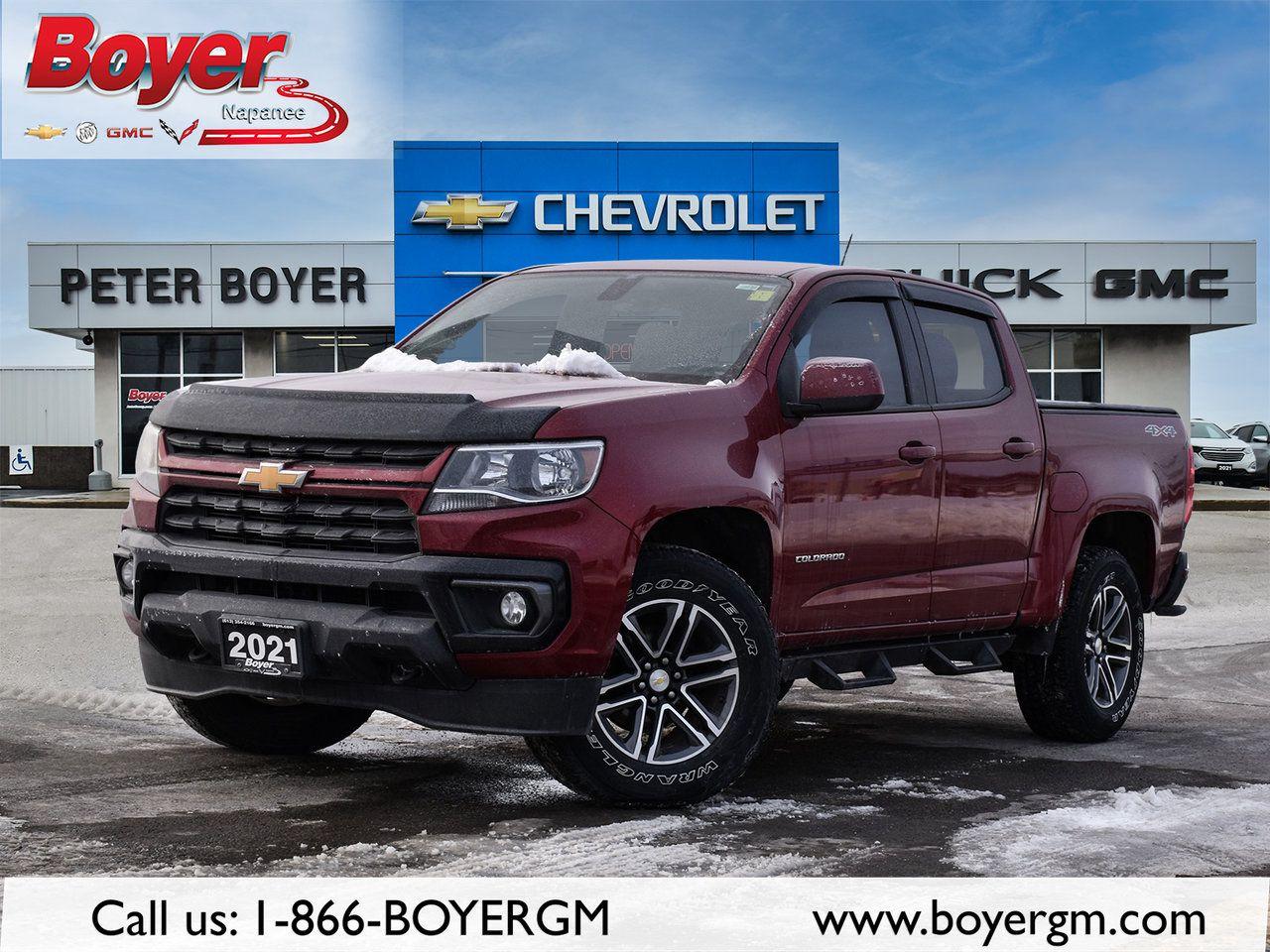 Used 2021 Chevrolet Colorado 4WD Work Truck- Excellent Shape, local trade! for sale in Napanee, ON