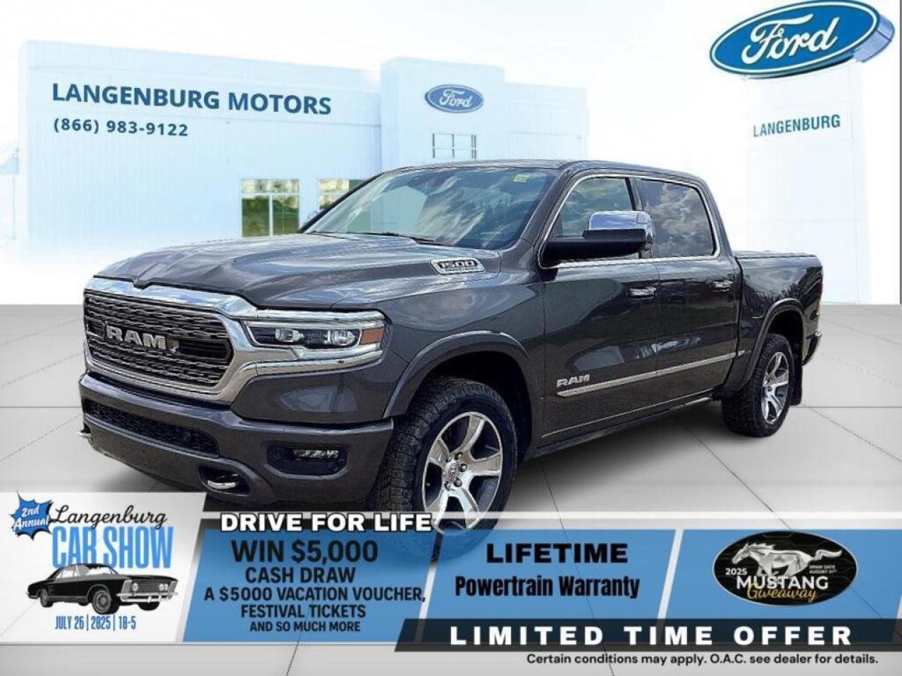 Used 2022 RAM 1500 Limited Limited 4x4 Crew Cab 5'7  Box for sale in Langenburg, SK