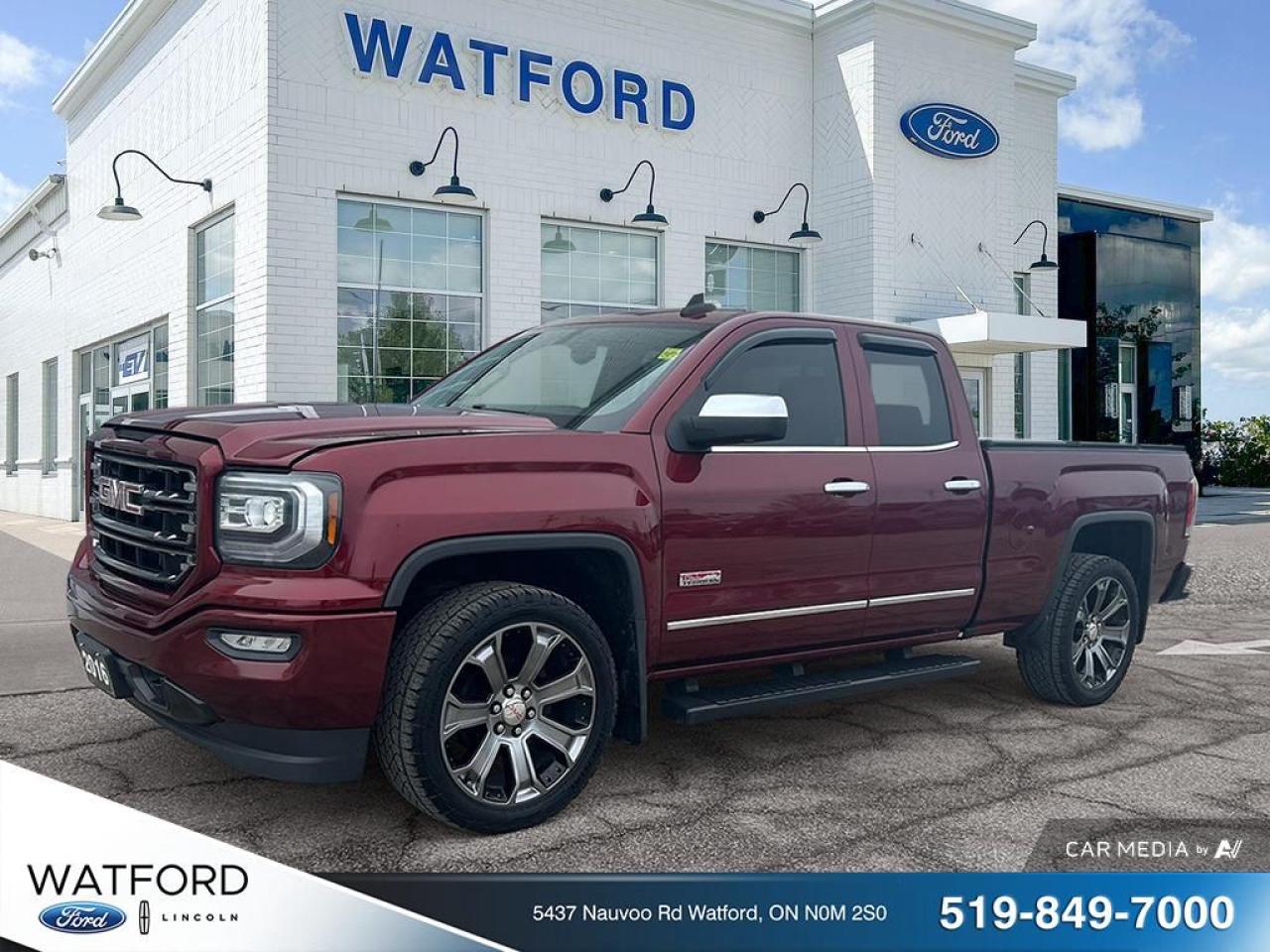 Used 2016 GMC Sierra 1500 SLE cabine double 4RM, 143,5 po for sale in Watford, ON