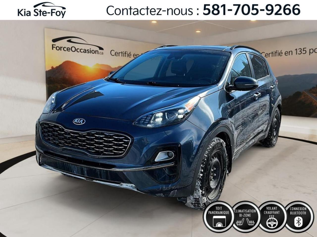 Used 2021 Kia Sportage EX PREMIUM S* AWD* TOIT* CUIR* CARPLAY* BIZONE* for sale in Ste-Foy, QC