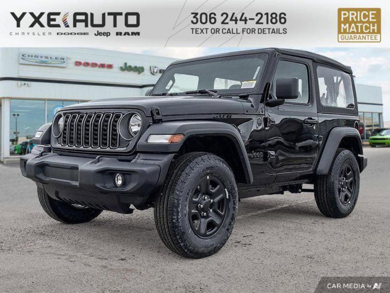 New 2025 Jeep Wrangler SPORT for sale in Saskatoon, SK