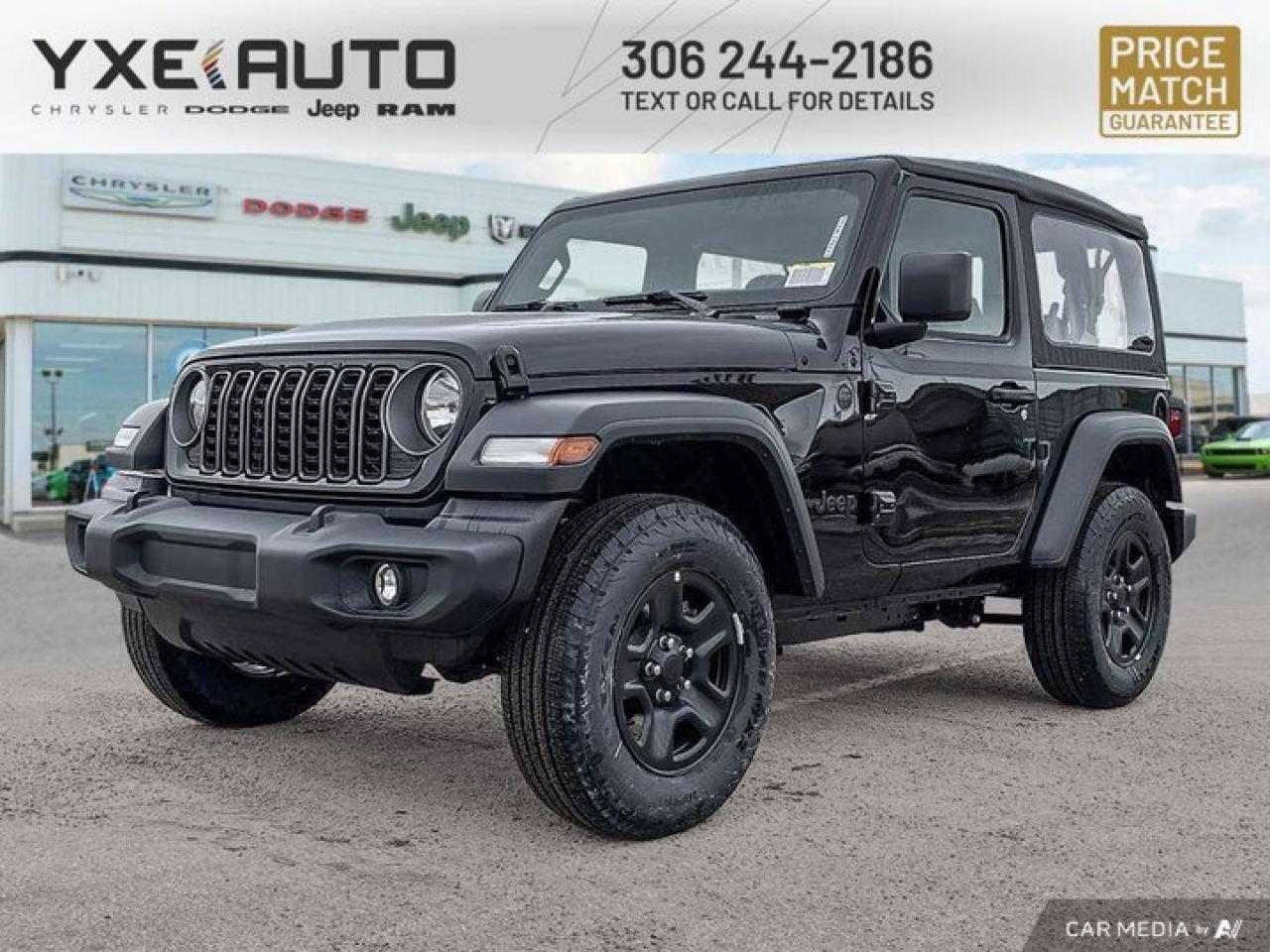 New 2025 Jeep Wrangler SPORT for sale in Saskatoon, SK