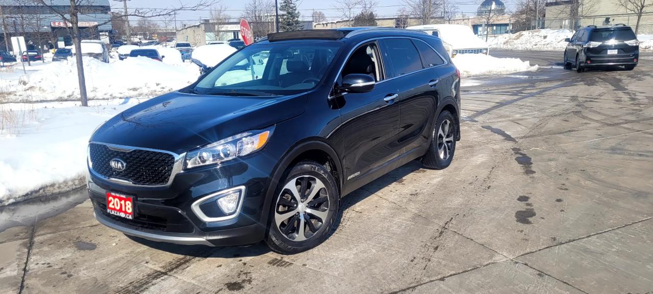 Used 2018 Kia Sorento EX, AWD, 7 Passenger, Leather, Roof, Warranty Ava for sale in Toronto, ON