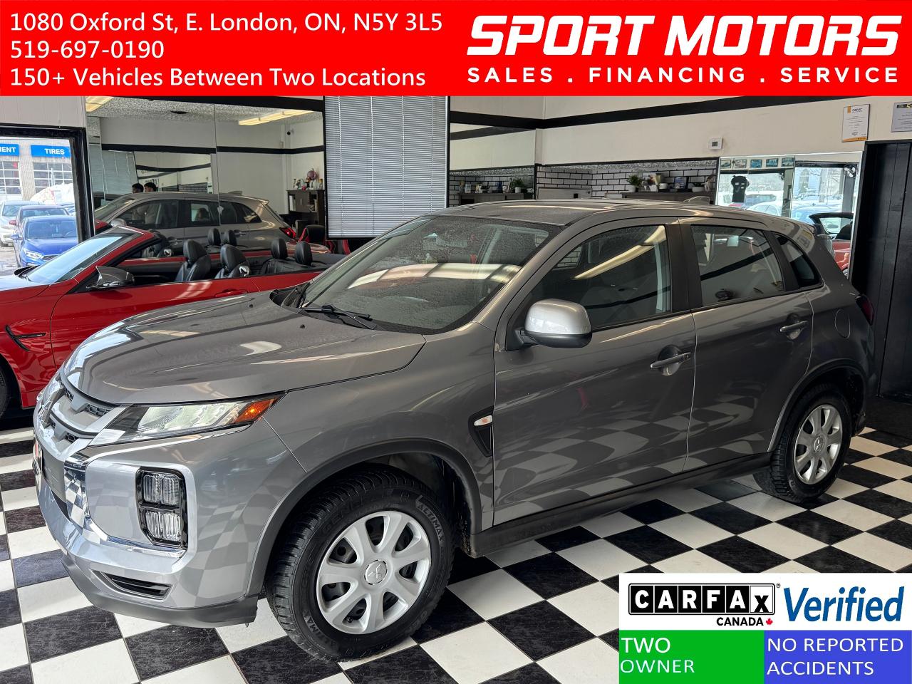 Used 2020 Mitsubishi RVR SE AWD+Camera+ApplePlay+Heated Seats+CLEAN CARFAX for sale in London, ON