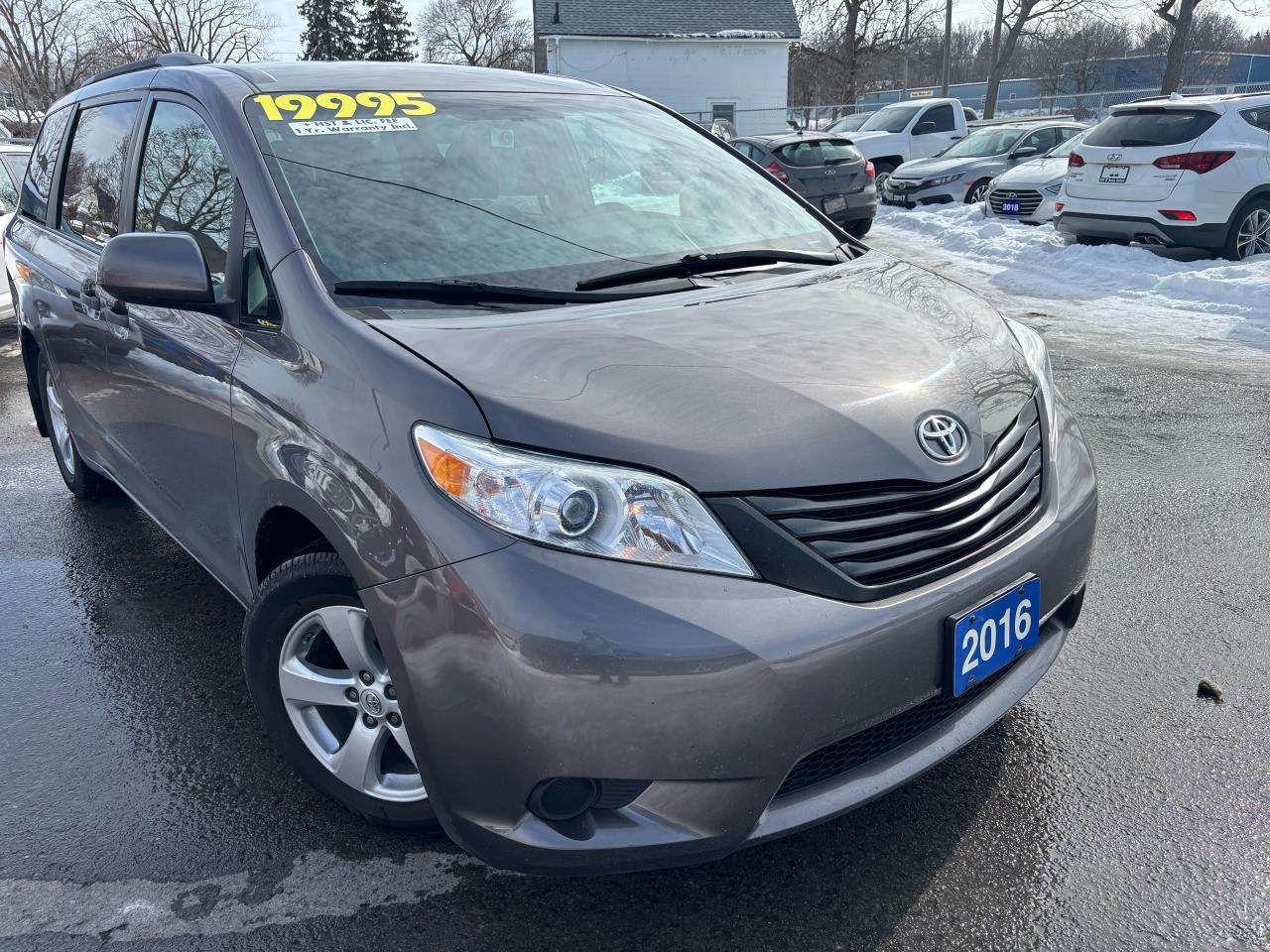 Used 2016 Toyota Sienna LE, 7 Passengers, Rear Sto-N-Go, Back-Up-Camera for sale in Kitchener, ON