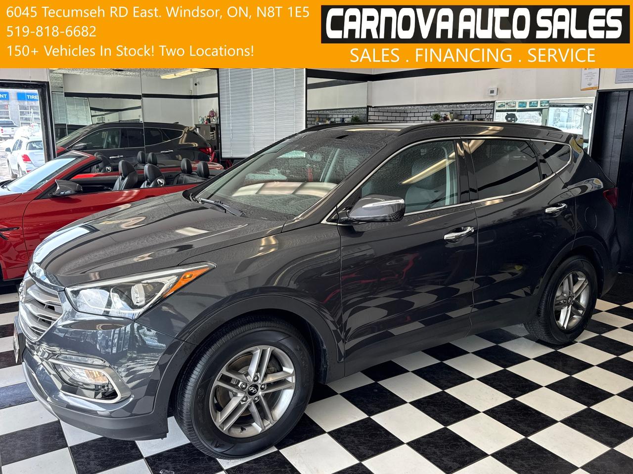 Used 2017 Hyundai Santa Fe Sport Luxury AWD+GPS+PanoRoof+Camera+Power Gate+Leather for sale in Windsor, ON