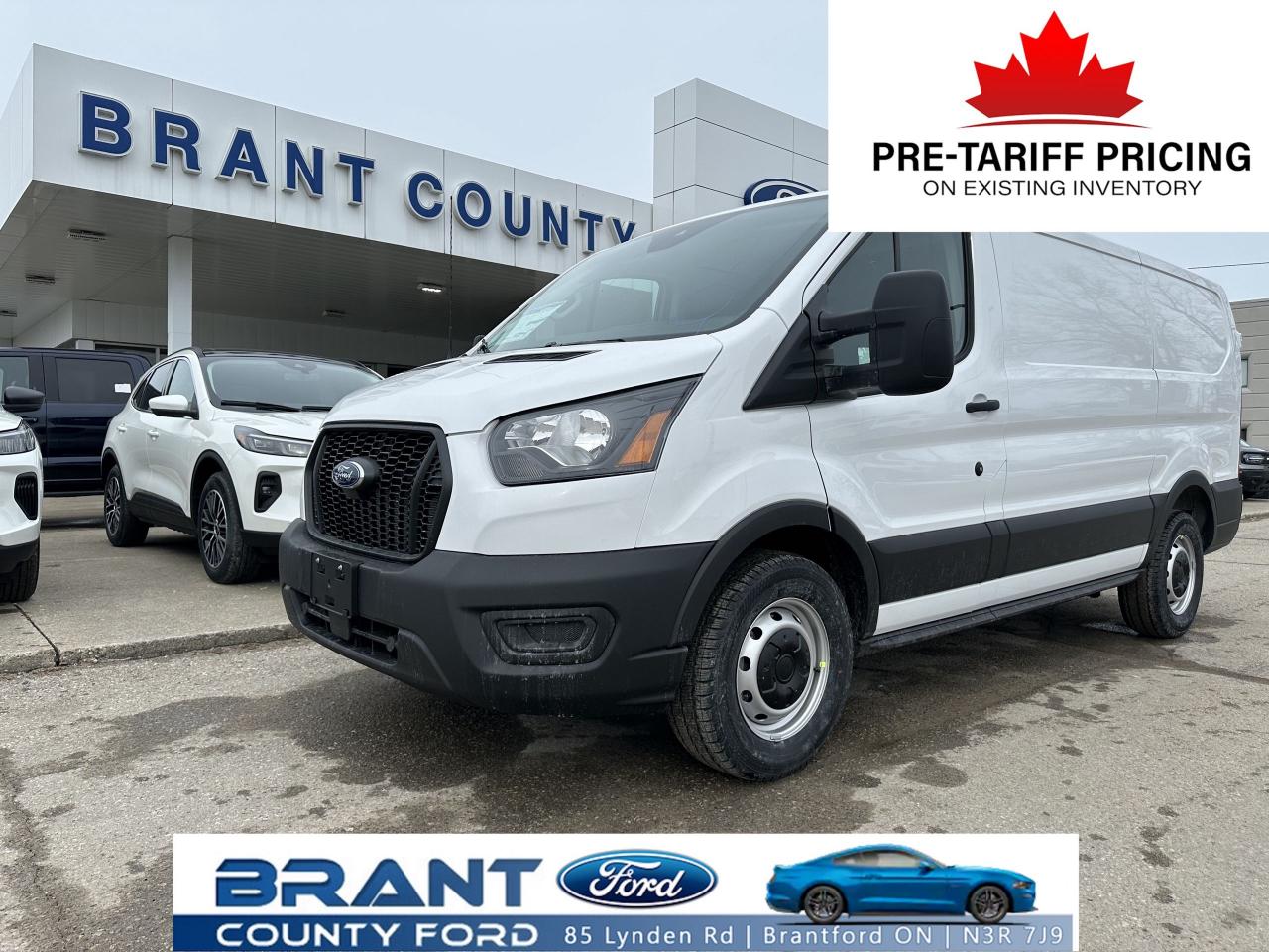 New 2025 Ford Transit Cargo Van T-250 148  Low Rf 9070 GVWR RWD for sale in Brantford, ON