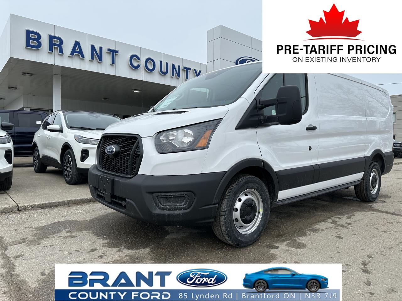 New 2025 Ford Transit Cargo Van T-250 148  Low Rf 9070 GVWR RWD for sale in Brantford, ON