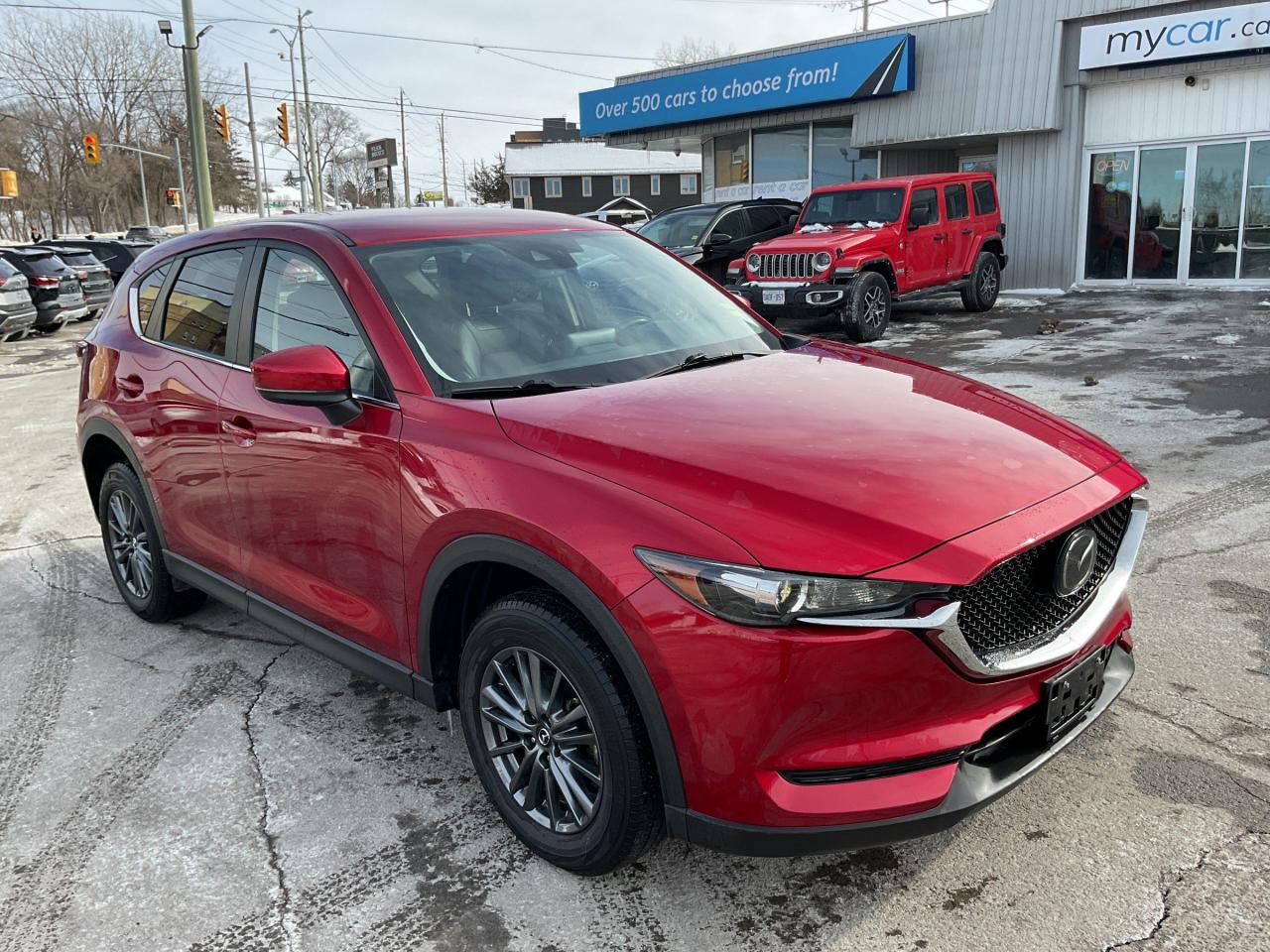 Used 2021 Mazda CX-5 2.5L GS AWD!!!  HEATED SEATS. LEATHER. BACKUP CAM. A/C. CRUISE. PWR GROUP. KEYLESS ENTRY. PERFECT FO for sale in Kingston, ON