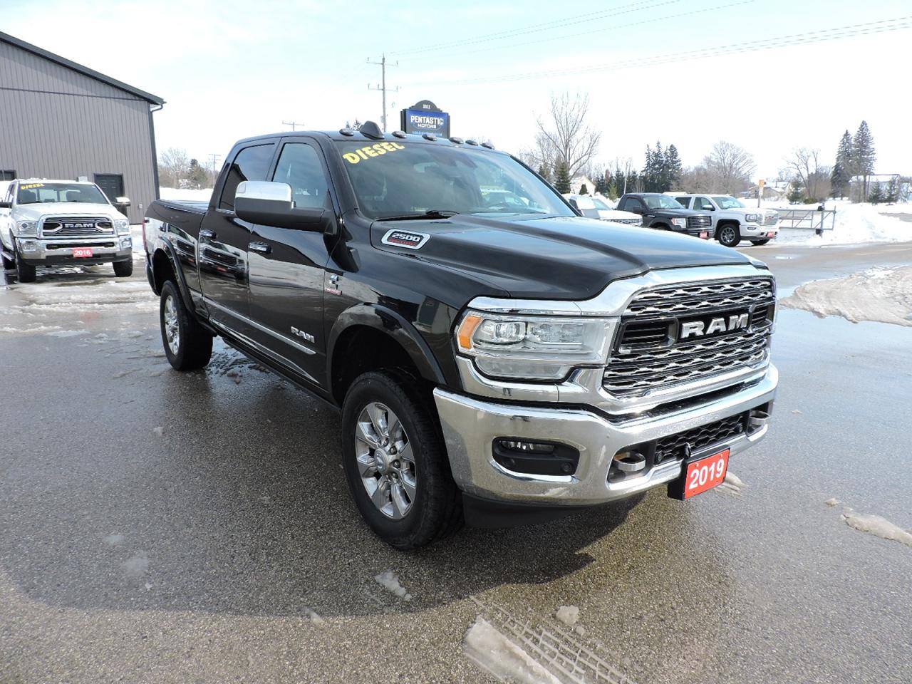 2019 RAM 2500 Limited 6.7L Diesel 4x4 Leather Navigation Sunroof