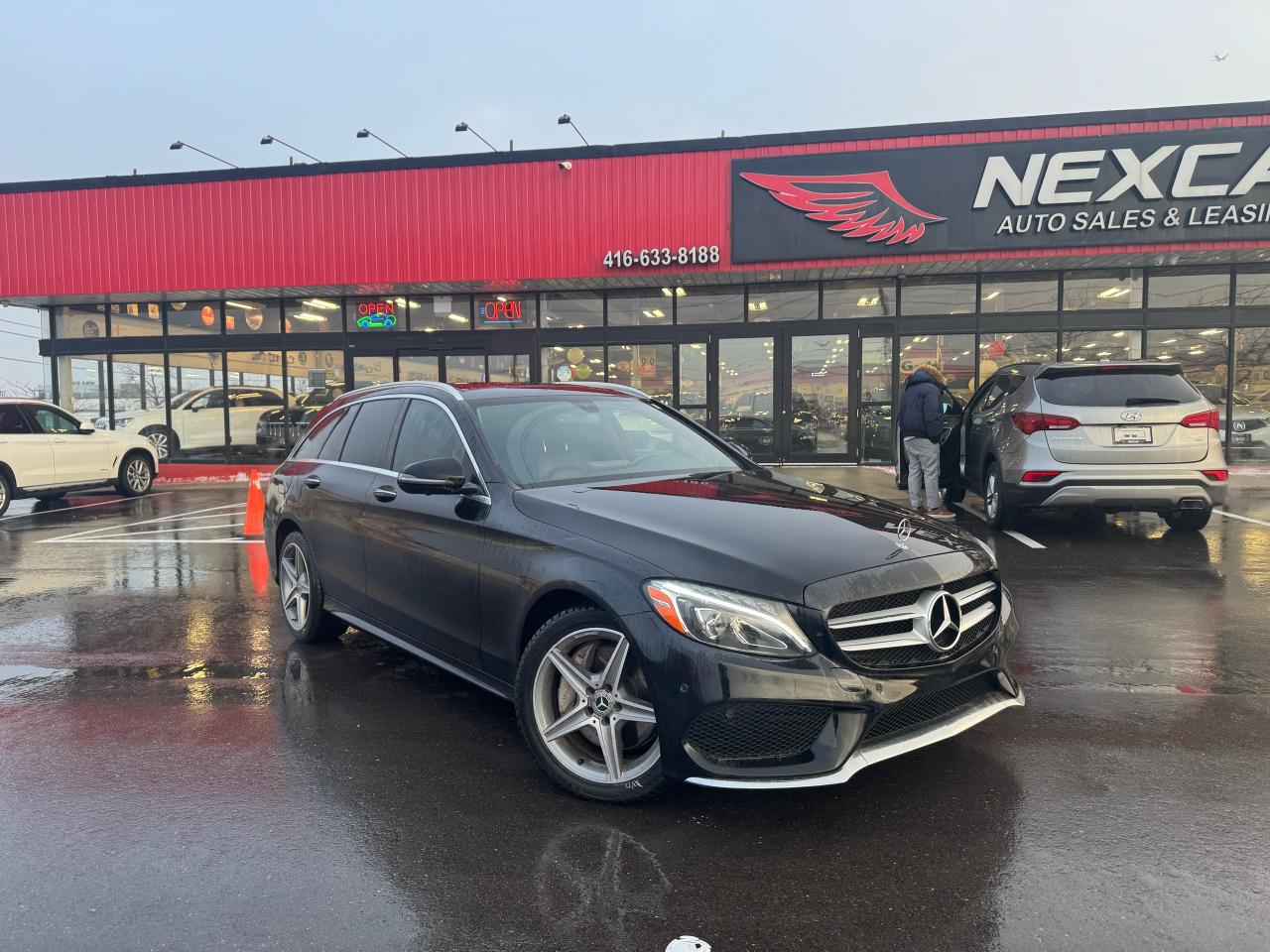 Used 2018 Mercedes-Benz C-Class C 300 WAGON AMG PKG 4MATIC LEATHER PAN/ROOF NAV for sale in North York, ON