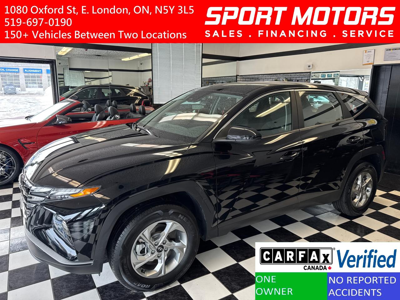 Used 2022 Hyundai Tucson Essential AWD+ApplePlay+LaneKeep+CLEAN CARFAX for sale in London, ON