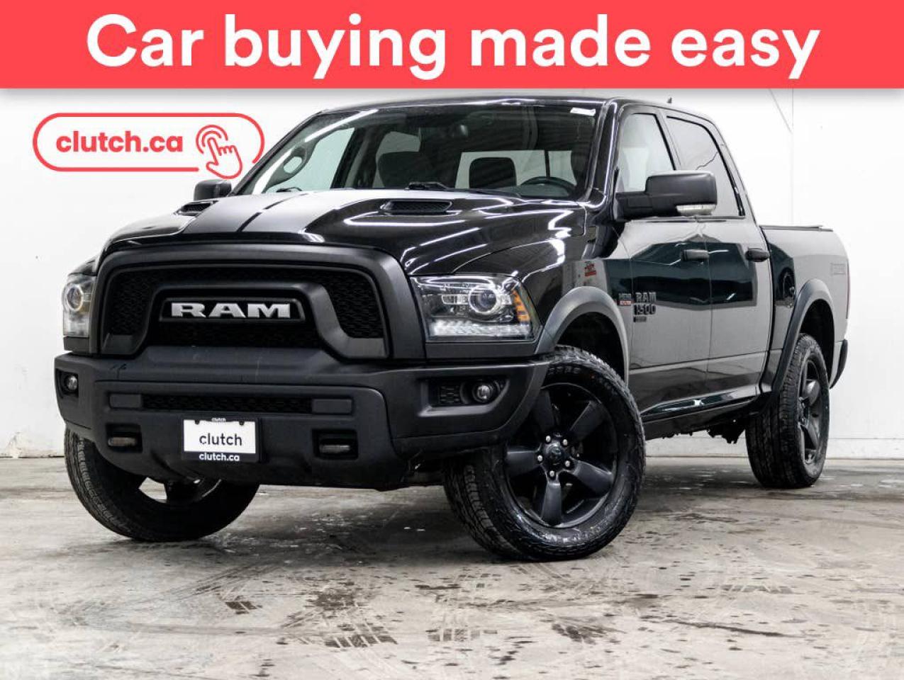 Used 2020 RAM 1500 Classic Warlock Crew Cab 4x4 w/ Apple CarPlay & Android Auto, Heated Seats, Sunroof for sale in Toronto, ON