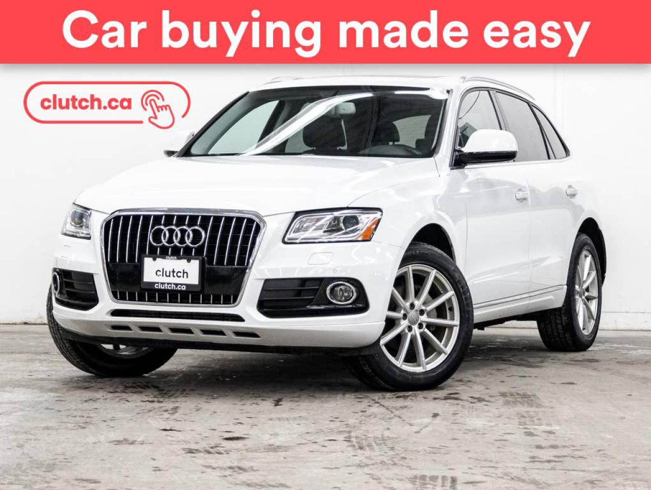 Used 2017 Audi Q5 2.0L Technik w/ Heated Front Seats, Sunroof, Nav for sale in Toronto, ON